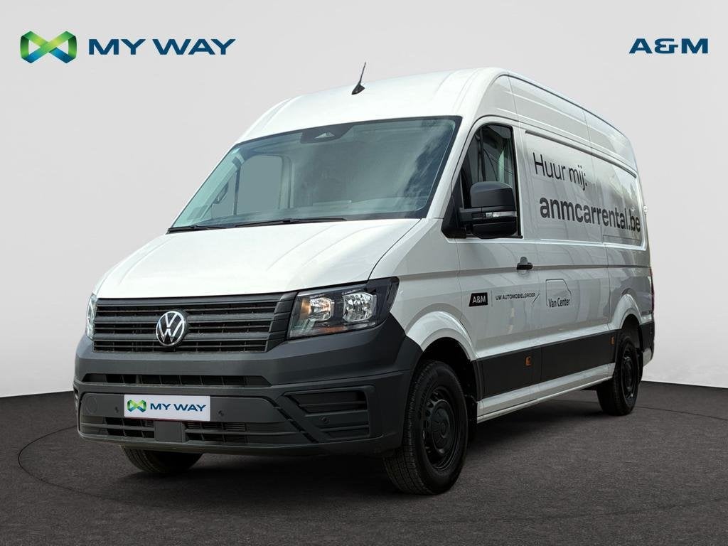 Volkswagen Crafter 35 Fou Mwb Hr Crafter 2.0 CR TDi L3H3 Aut, Auto's, Volkswagen, Automaat, Navigatiesysteem, 254 g/km, Wit