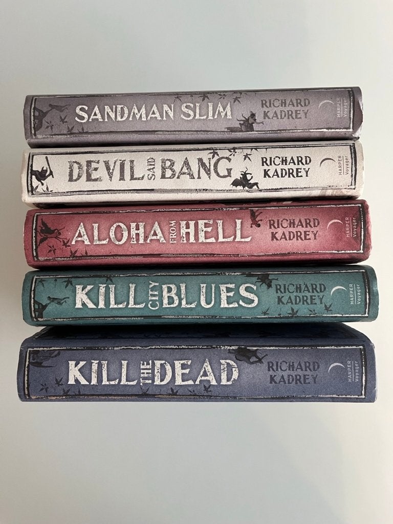 Richard Kadrey Sandman Slim 1-5 - lot 5 livres anglais, Enlèvement ou Envoi, Comme neuf, Richard Kadrey