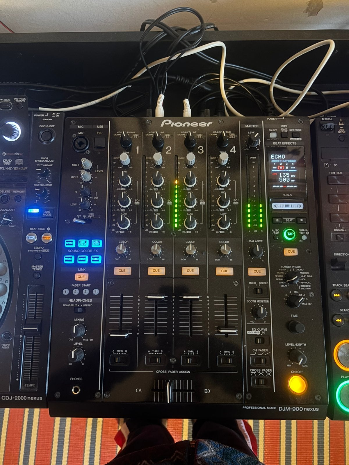 DJM900NXS + flightcase, Muziek en Instrumenten, Ophalen, Gebruikt, Dj-set, Pioneer