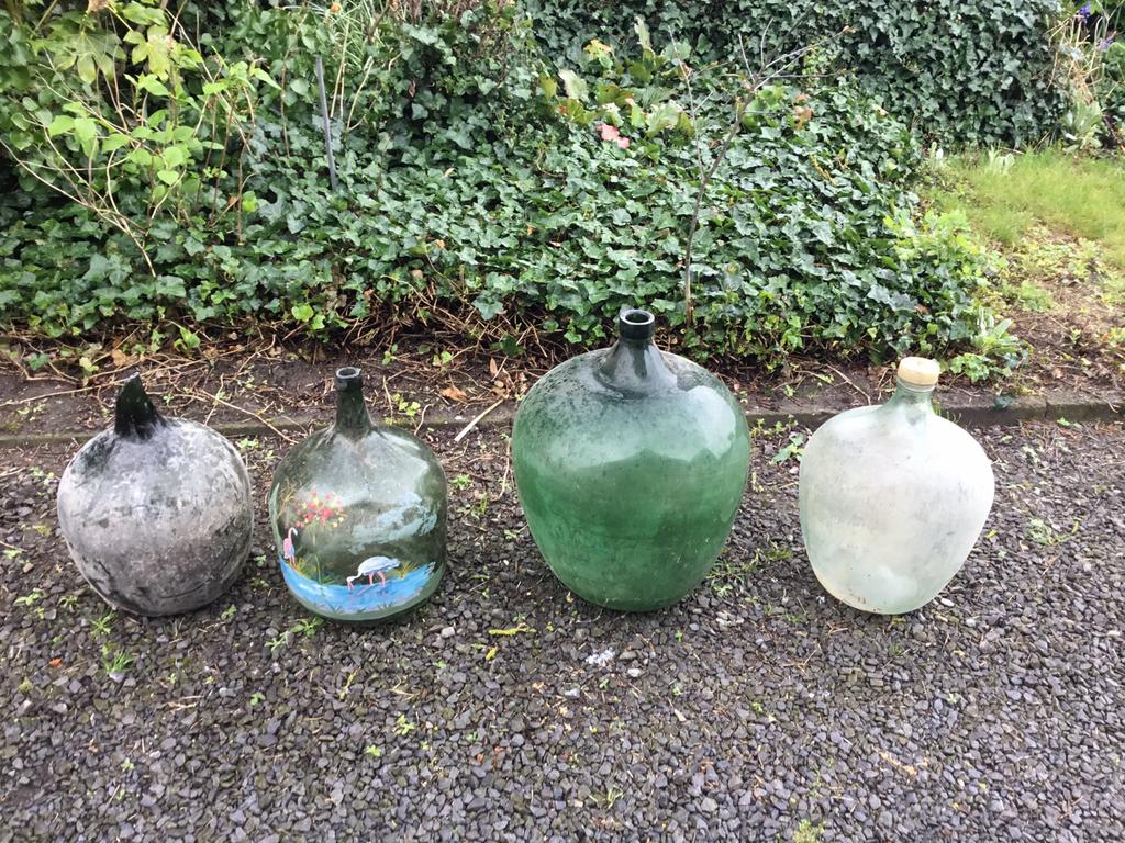Flessen in glas, Antiek en Kunst, Antiek | Glaswerk en Kristal, Ophalen