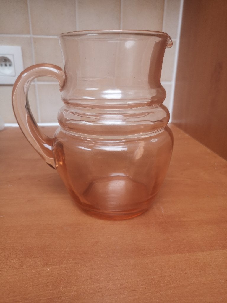 Carafe à eau en verre, ouverture de 20 cm, Enlèvement ou Envoi