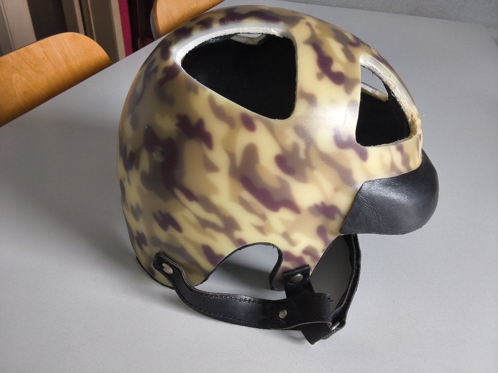 Casque protection en résine & cuir sport/handicapé /T. XL +, Divers, Enlèvement ou Envoi, Comme neuf