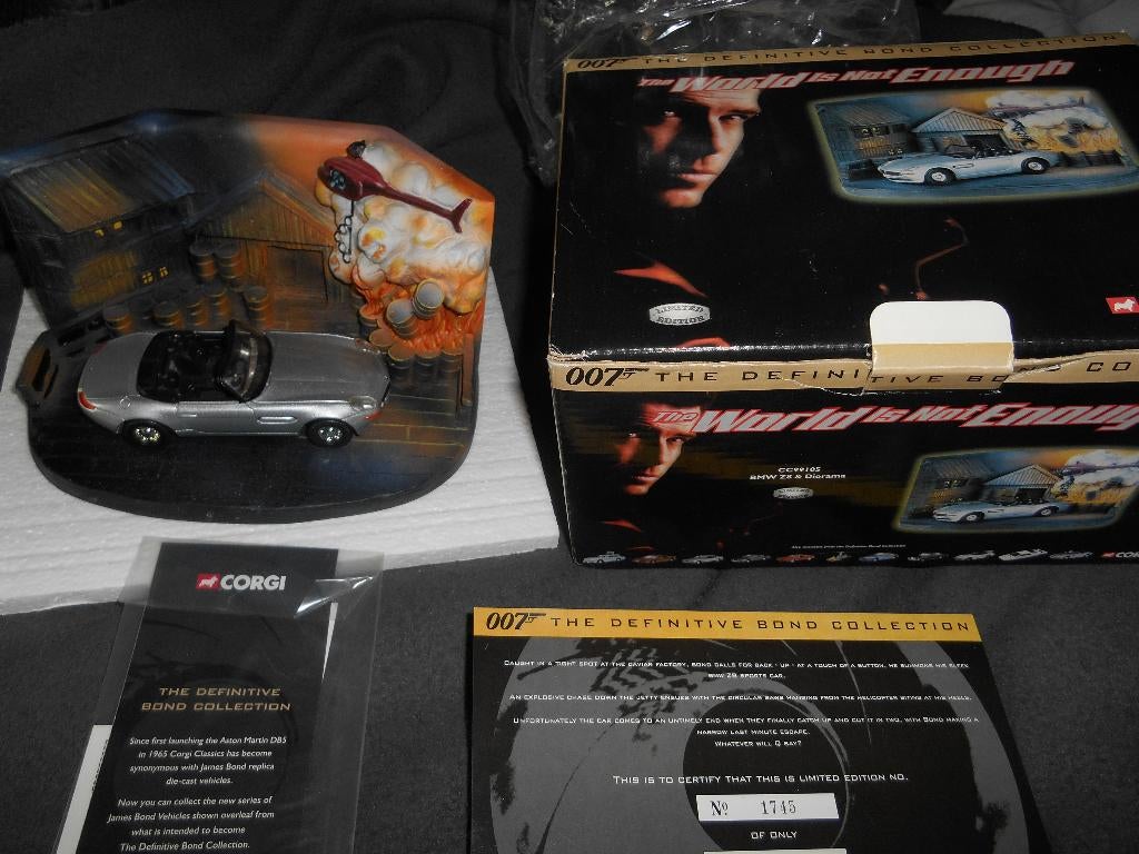 Corgi BMW Z8 & Diorama ( James Bond 007), Enlèvement ou Envoi