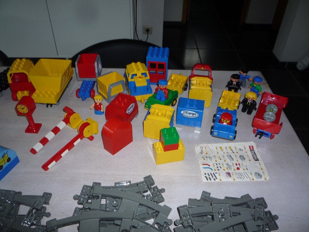 chemin de fer Lego, Enlèvement ou Envoi, Comme neuf, Accessoires inclus, Lego