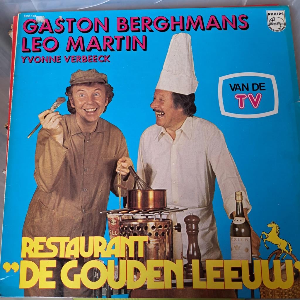 Gaston Berghmans , Leo Martin en Yvonnne Verbeeck, Ophalen of Verzenden