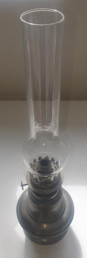 Lampe à pétrole ancienne – 92% Étain, Enlèvement ou Envoi