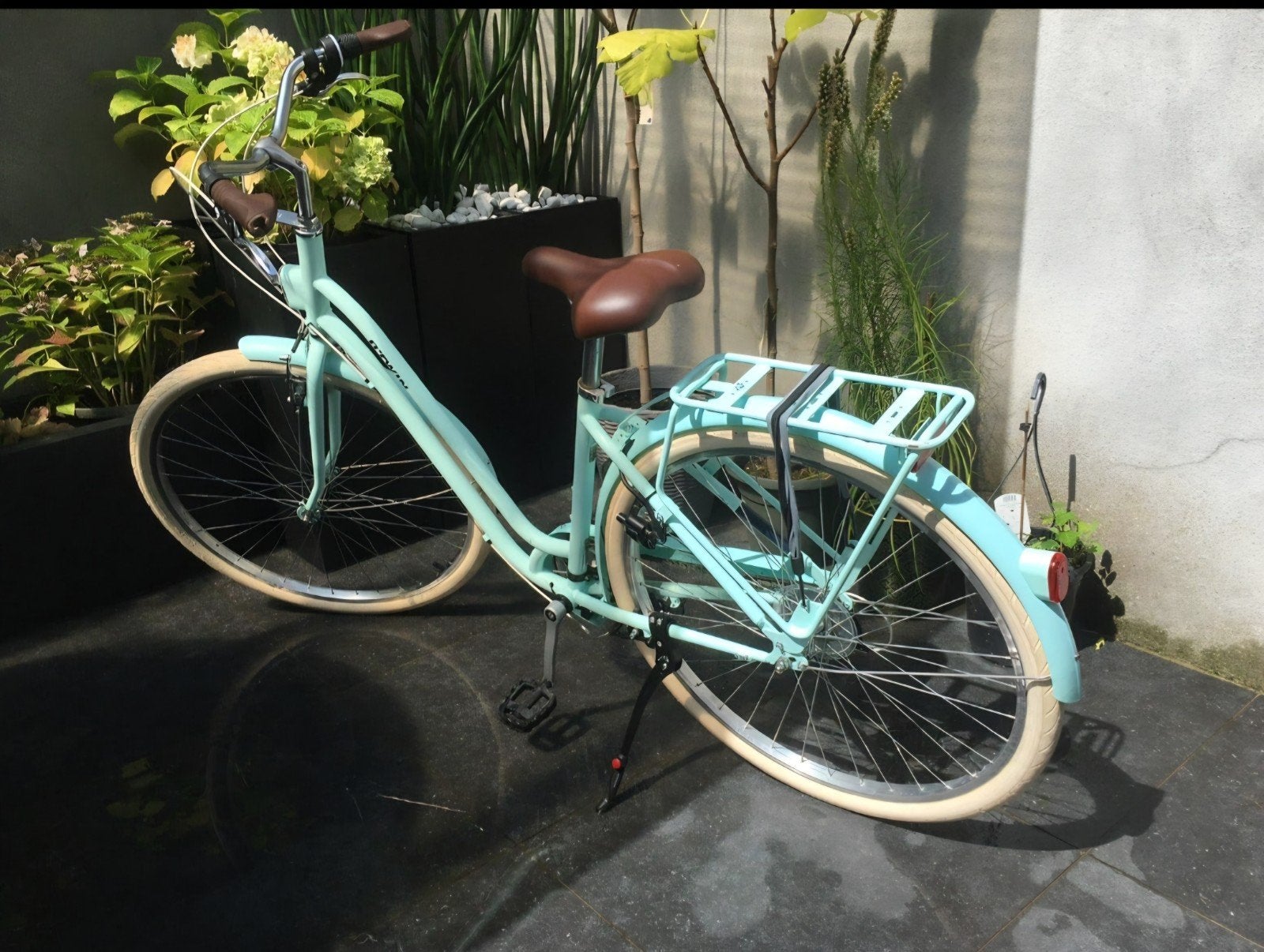 btwin elops 520 damesfiets maat S/M, Vitesses, Frein sur jante, Enlèvement, Utilisé