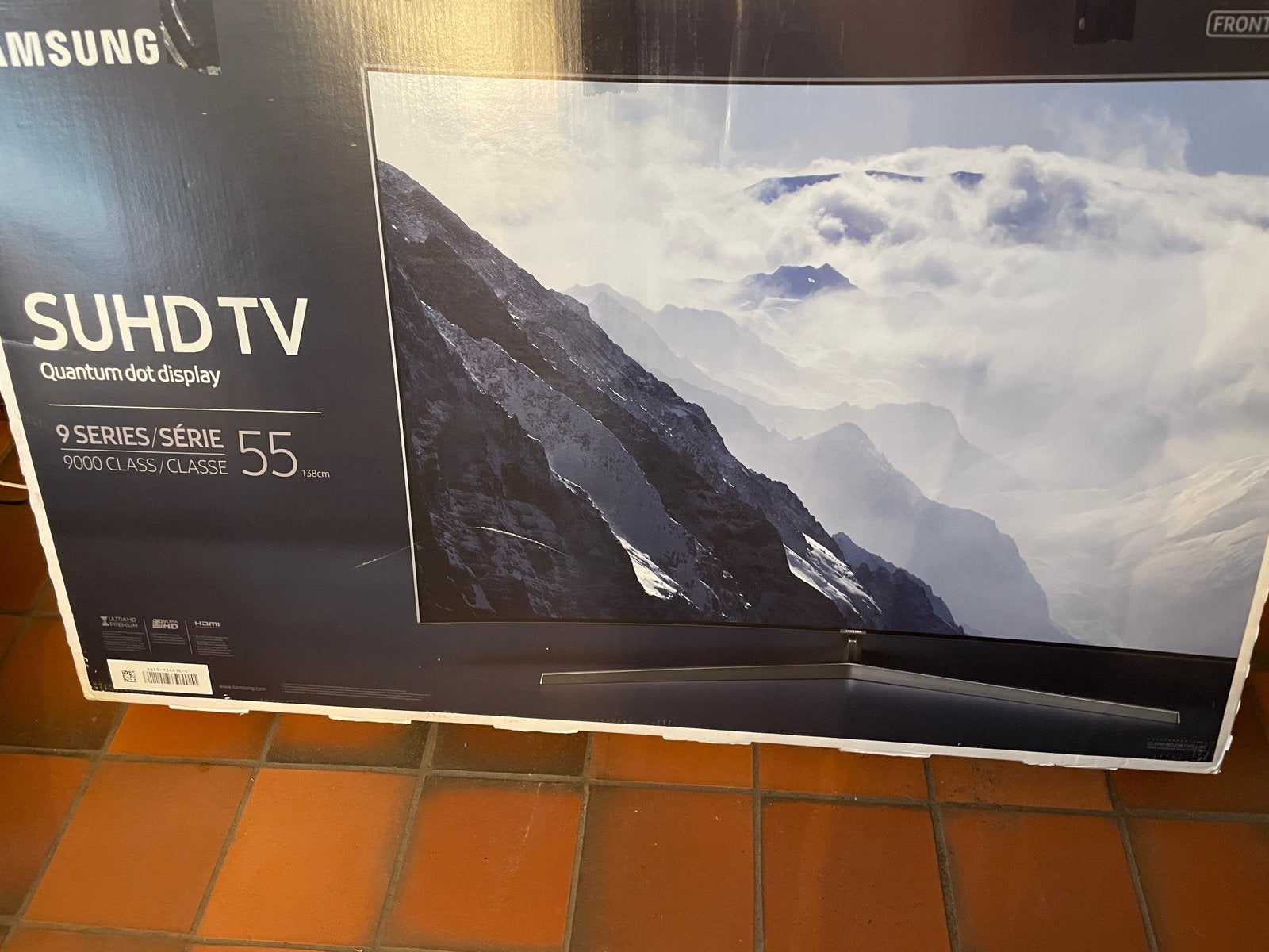 Samsung UE55KS9000L (incurvé), TV, Hi-fi & Vidéo, Neuf, QLED, 4k (UHD), Smart TV