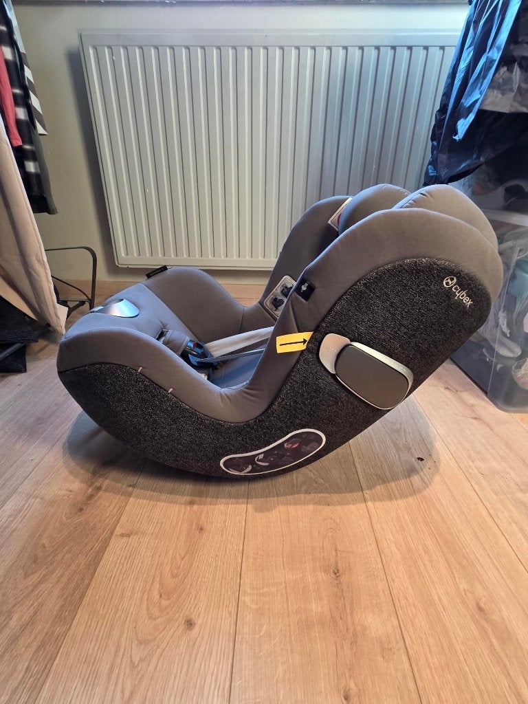 Cybex Cloud Z-i-size/soho grey-mid grey + Cybex base Z, Kinderen en Baby's, Ophalen, Gebruikt, Overige merken