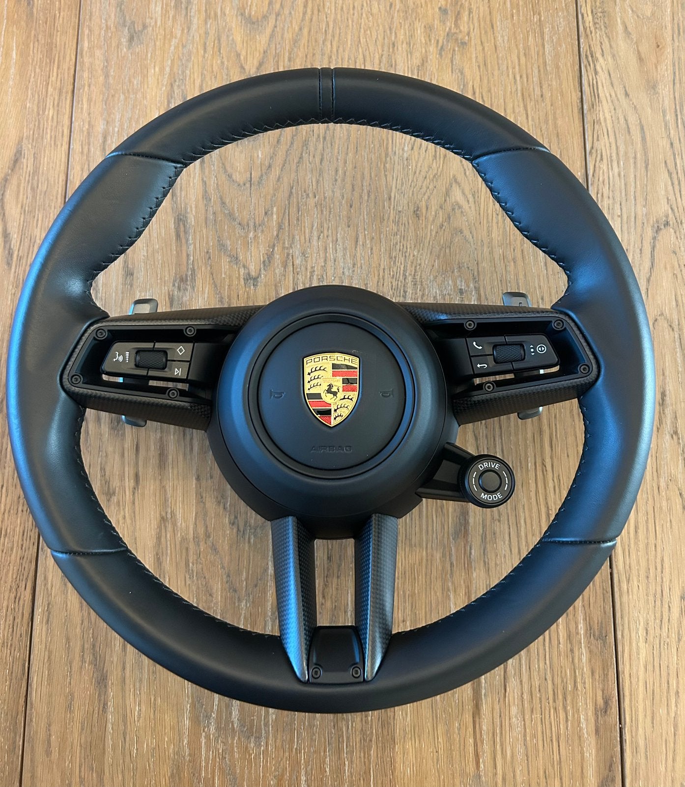 Porsche 911 992.1 stuurwiel Carbon trim, Ophalen, Porsche