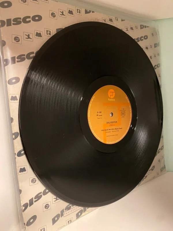 Sylvester – You Make Me Feel Mighty Real - Maxi_single 12", Cd's en Dvd's, Vinyl Singles, Verzenden, Gebruikt, R&B en Soul