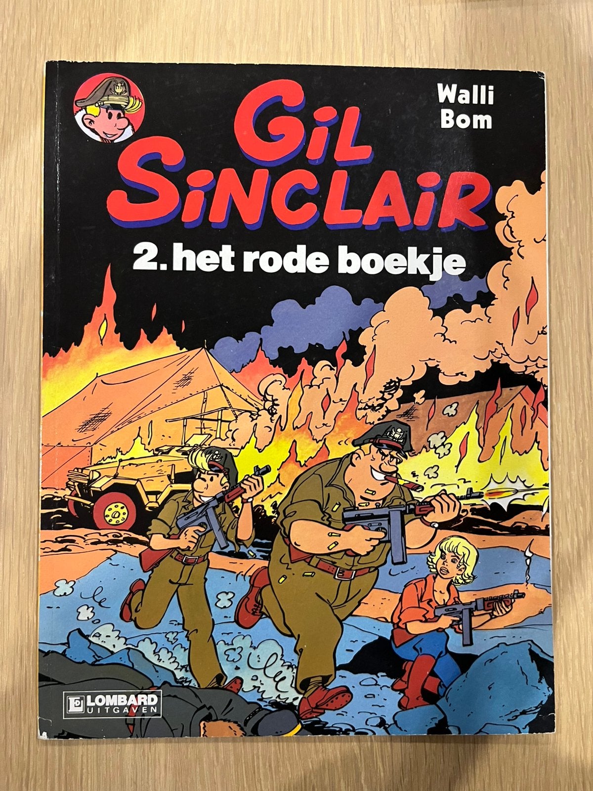 Gil Sinclair - 2 - het rode boekje, Boeken, Stripverhalen, Eén stripboek, Ophalen of Verzenden