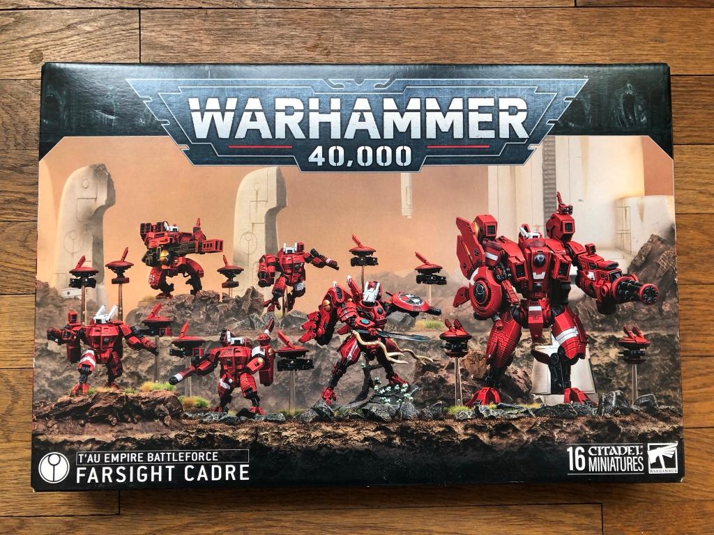Warhammer 40k T'au Empire Battleforce Farsight Cadre, Enlèvement, Neuf, Warhammer, Figurine(s)