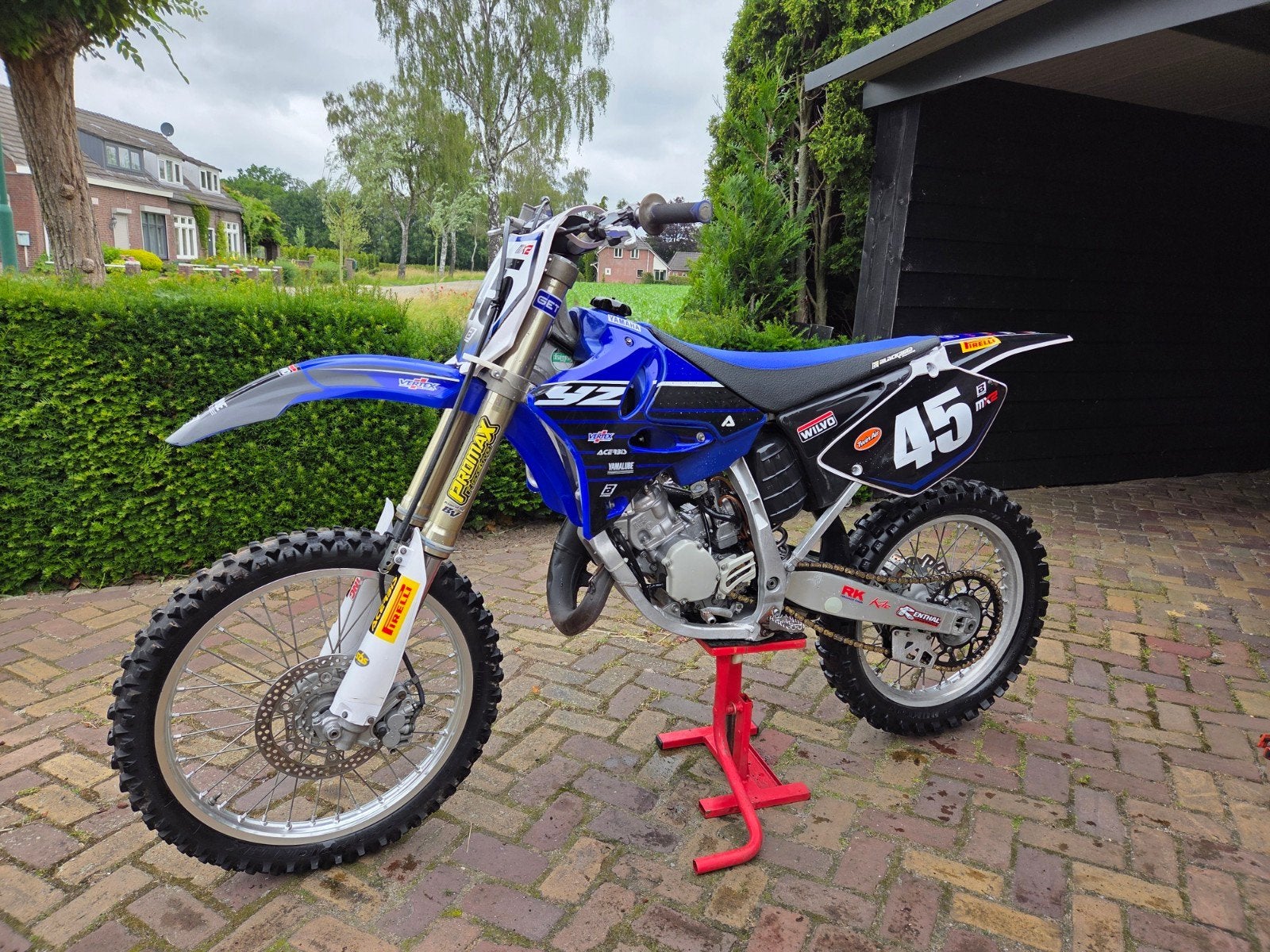 Yamaha  YZ 125, Ophalen, Yamaha