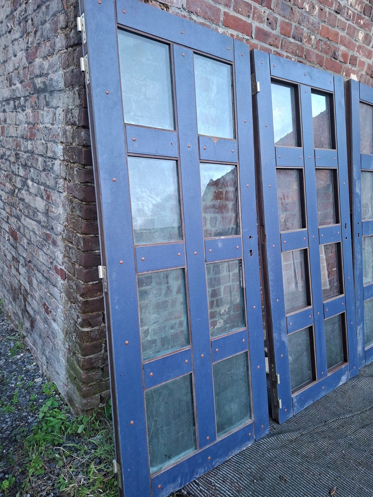 Deuren doorzichtig, Ophalen, Glas