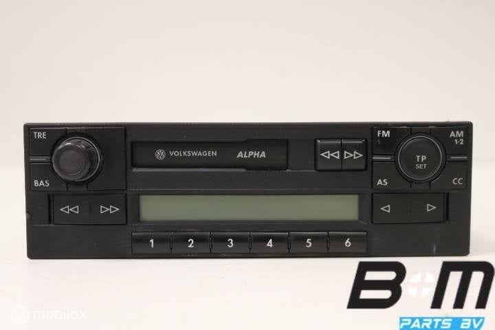 Alpha radio met code VW Golf 4 / Lupo 6X0035153A, Utilisé