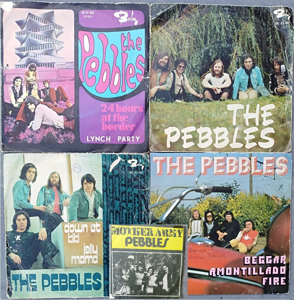 THE PEBBLES - PAKKET!, 7 inch, Zo goed als nieuw, Pop, Fotohoes