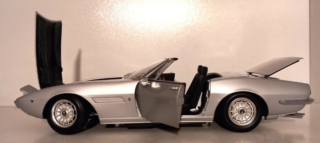 1/18 Maserati Ghibli Spyder Cabriolet 1970 Minichamps, Enlèvement ou Envoi, Comme neuf, Voiture, MiniChamps