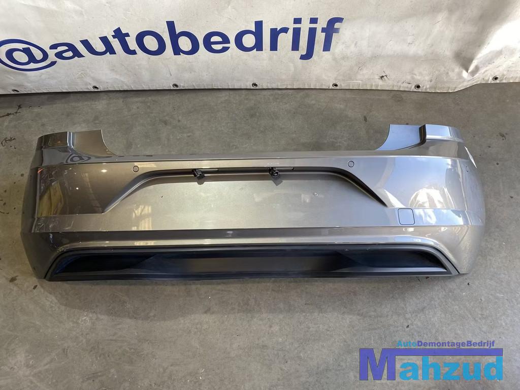 VW POLO 6 AW1 Donker grijs achterbumper bumper 2017+, Arrière, Pare-chocs, Volkswagen, Volkswagen AG