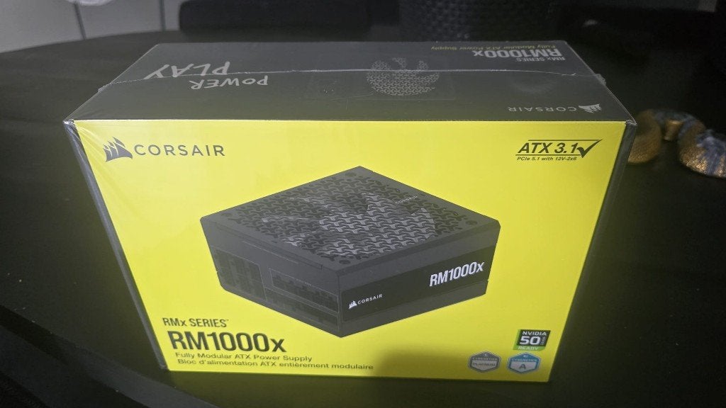 Nieuwe Corsair RM1000x ATX 3.1 – ongeopend in verpakking, Computers en Software, Interne voedingen, Ophalen of Verzenden, Nieuw