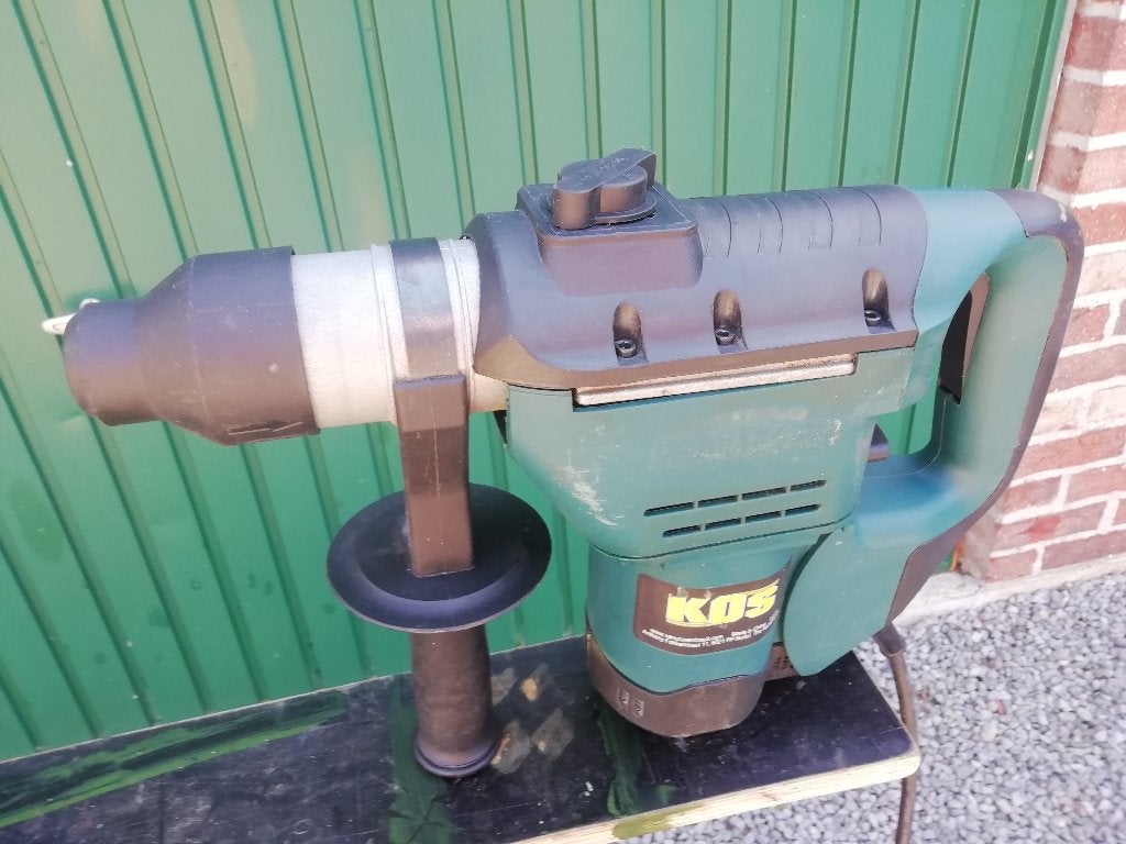 Boorhamer, Ophalen, Boor- en/of Breekhamer, Klopboormechanisme, Gebruikt