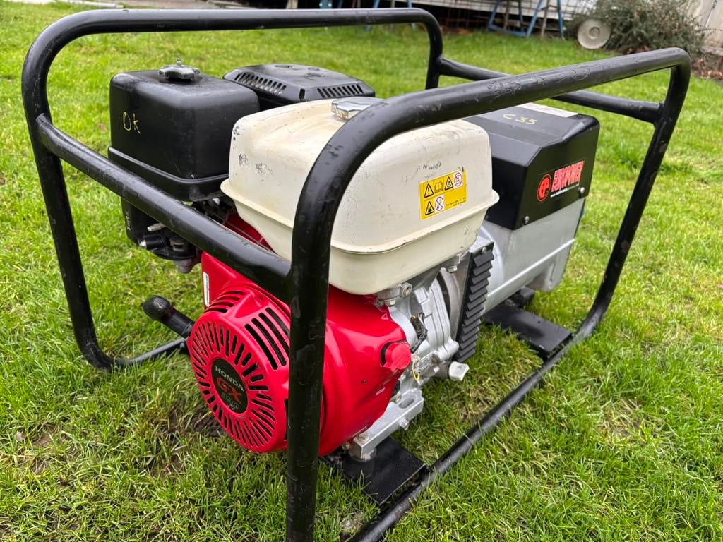 Honda generator 7kVA - Honda GX390 *2020* Topstaat !, Ophalen of Verzenden