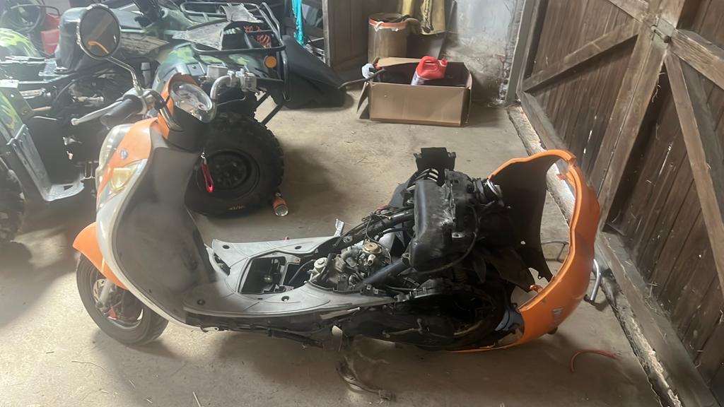Quad en 2 scooters te koop, Enlèvement ou Envoi, Comme neuf