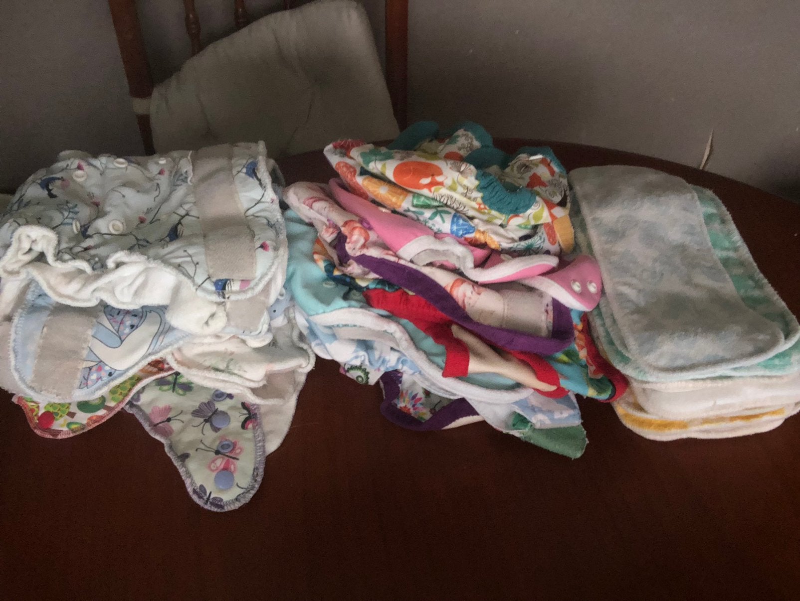 Pakket wasbare luiers, Kinderen en Baby's, Babykleding | Overige, Ophalen, Gebruikt