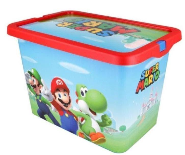 Super Mario Opbergbox - 7 Liter - 13 Liter - 23 Liter, Enlèvement ou Envoi, Neuf