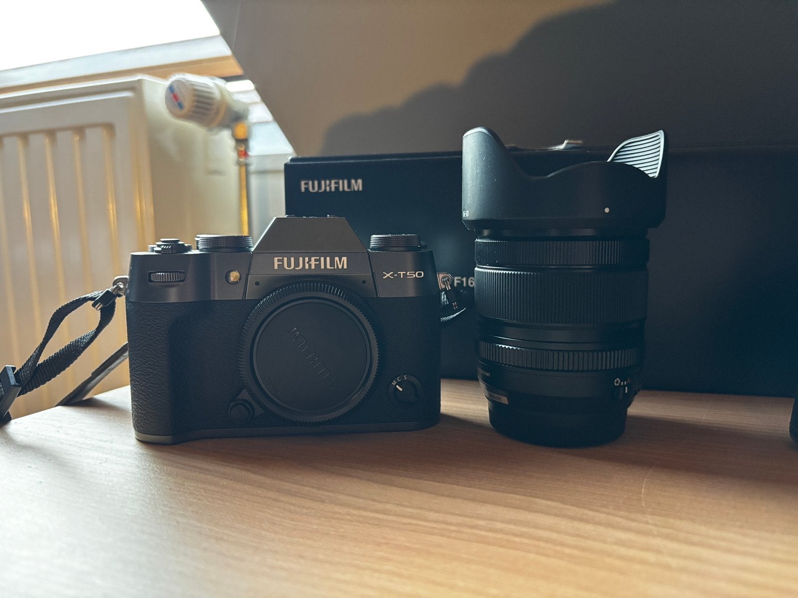 Fujifilm x-t50 - lens - accessoires, Audio, Tv en Foto, Fotocamera's Digitaal, Ophalen, Zo goed als nieuw, Fujifilm
