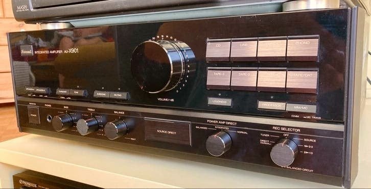 Sansui AU-X901 stereo-versterker, TV, Hi-fi & Vidéo, Enlèvement ou Envoi, Comme neuf, Stéréo, Autres marques