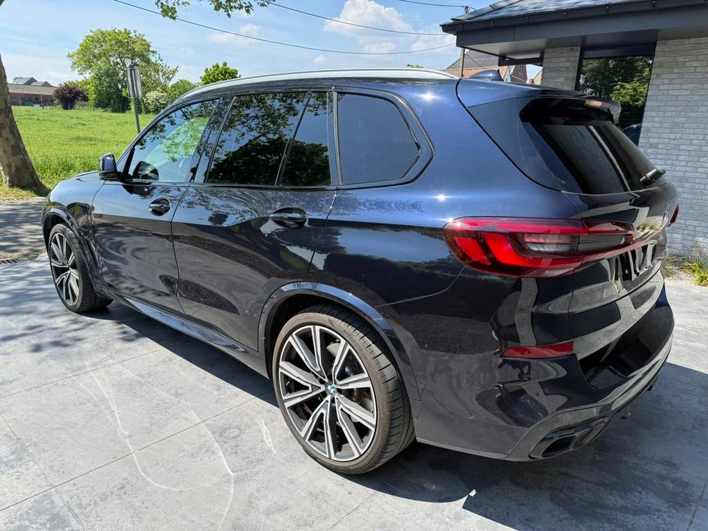 BMW X5 45e xdrive pack m carbonschwarz btw wagen, Auto's, BMW, Automaat, Leder, 5 zetels, Parkeerassistent