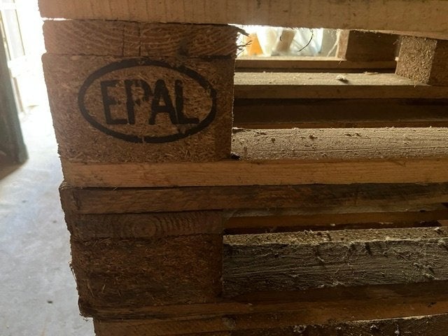 Euro palleten, Zakelijke goederen, Kantoor en Winkelinrichting | Magazijn, Stelling en Opslag, Ophalen