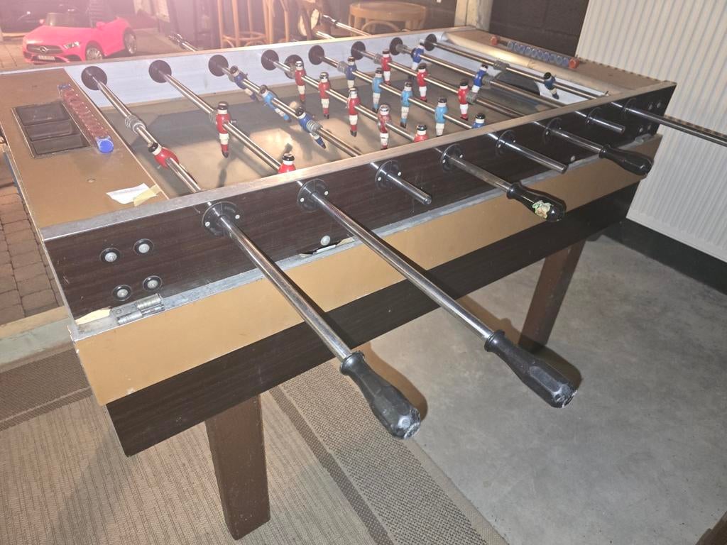 Babyfoot kicker Garlando avec monnayeur, Enlèvement