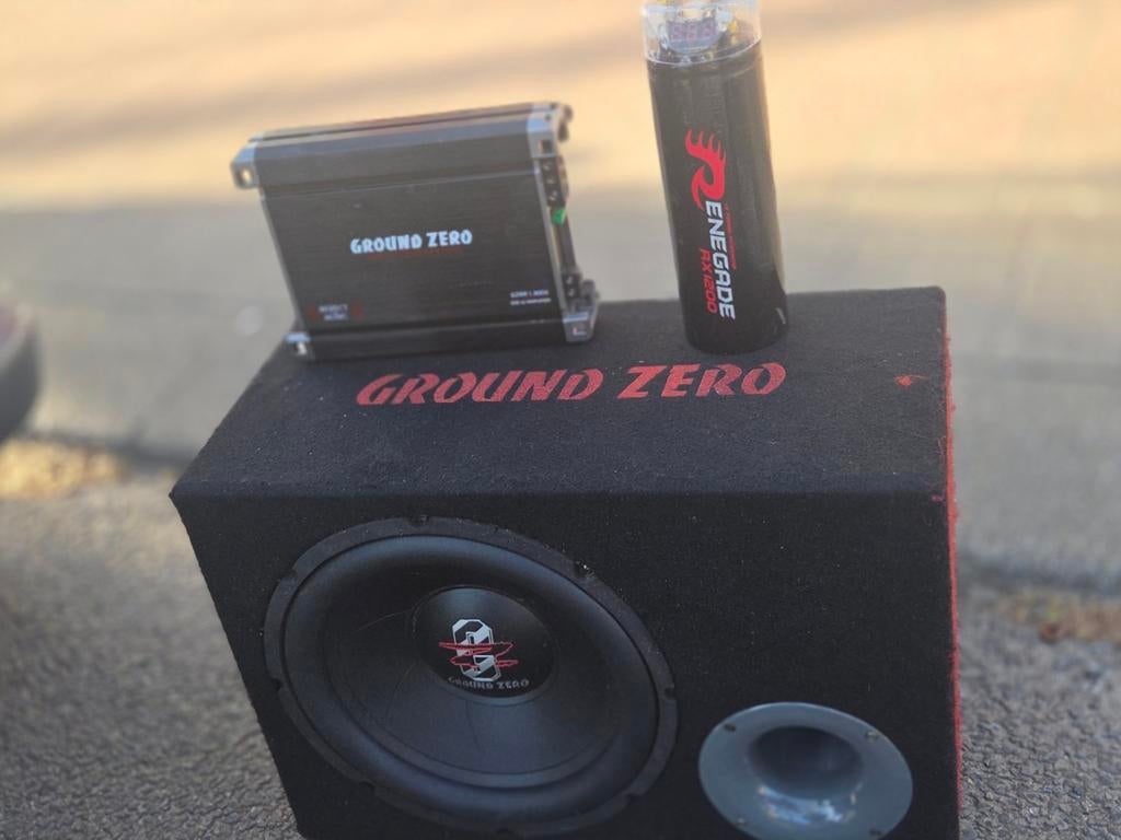 Ground Zero GZ BASS KIT 12.300X-II, Ophalen