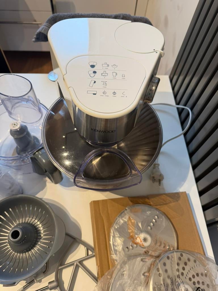 kenwood KHC29.H0WH - Keukenmachine - 1000 W - wit, Ophalen, Zo goed als nieuw