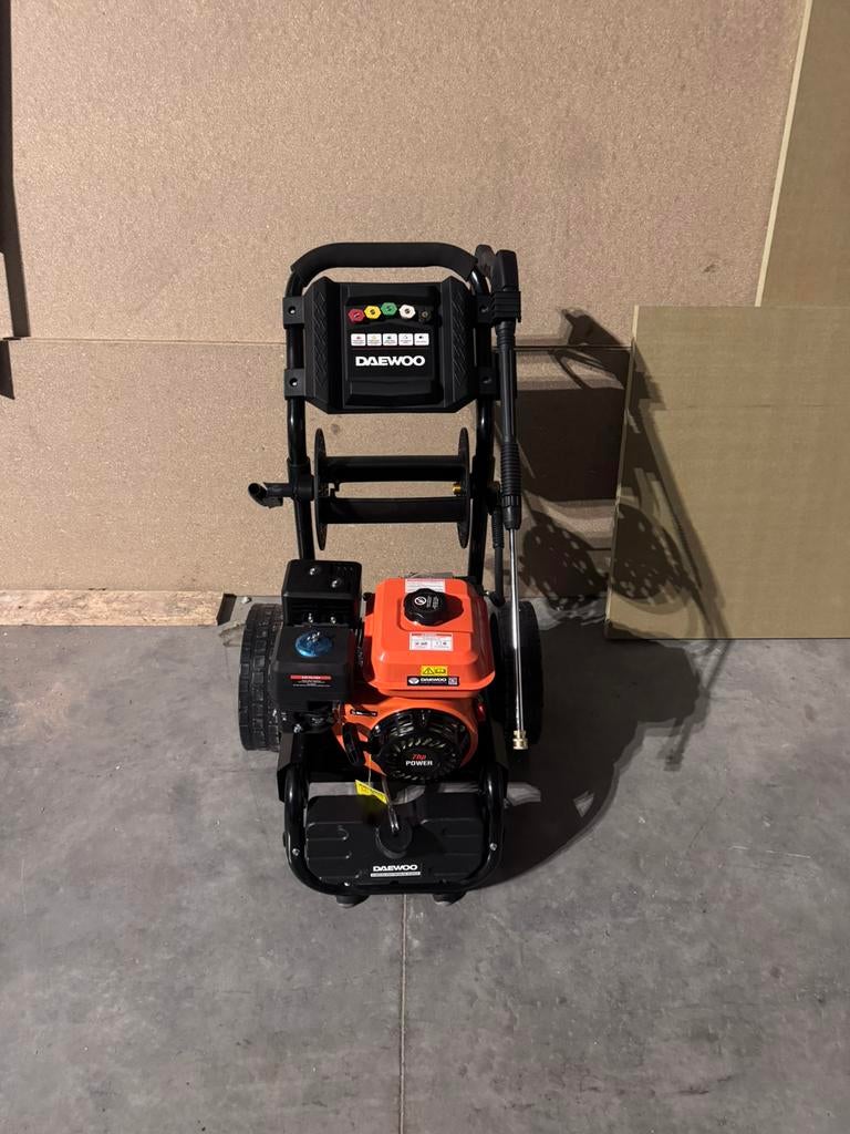 Daeweoo DAPW5000-20HR, Tuin en Terras, Hogedrukreinigers, Zo goed als nieuw, Benzine, Ophalen