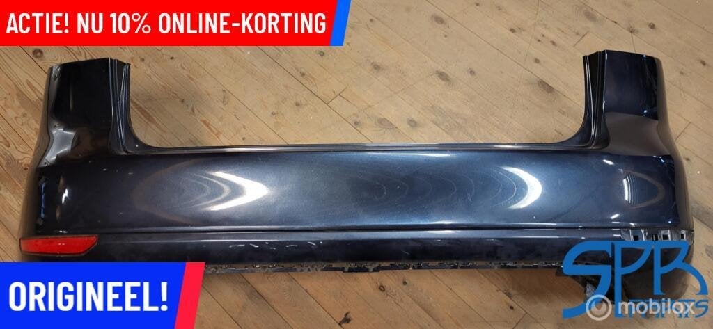 VW GOLF 6 VI PLUS ACHTERBUMPER LC5F 5M0807421G Achter BUMPER, Gebruikt, Volkswagen, Ophalen of Verzenden, Volkswagen