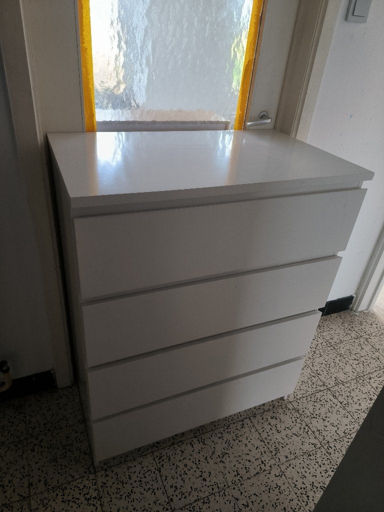 Armoire 4 tiroirs ikea très bon état, Maison & Meubles, 3 ou 4 tiroirs, Enlèvement, Comme neuf