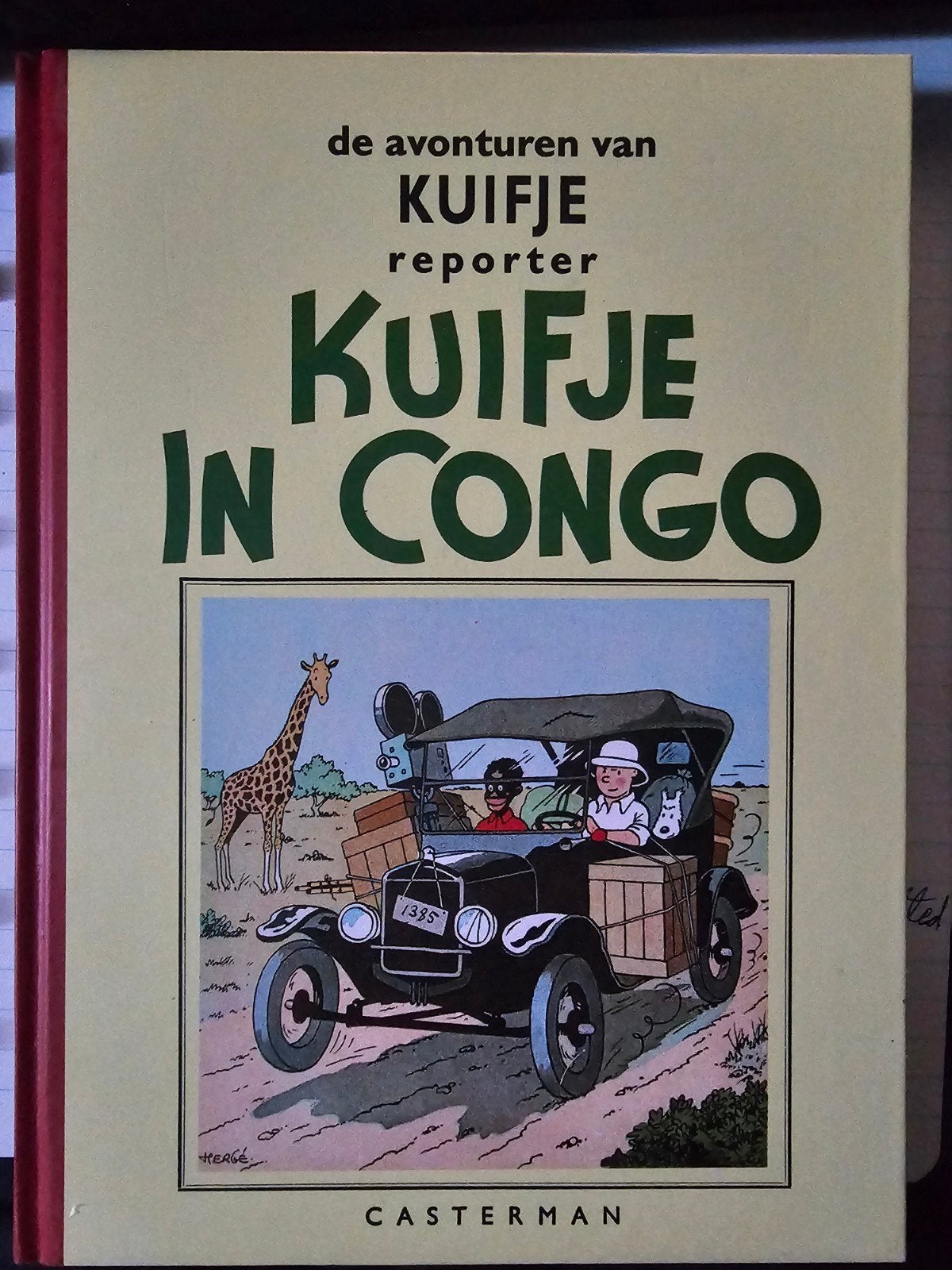 Hergé - Kuifje in Congo, Boeken, Ophalen of Verzenden, Hergé