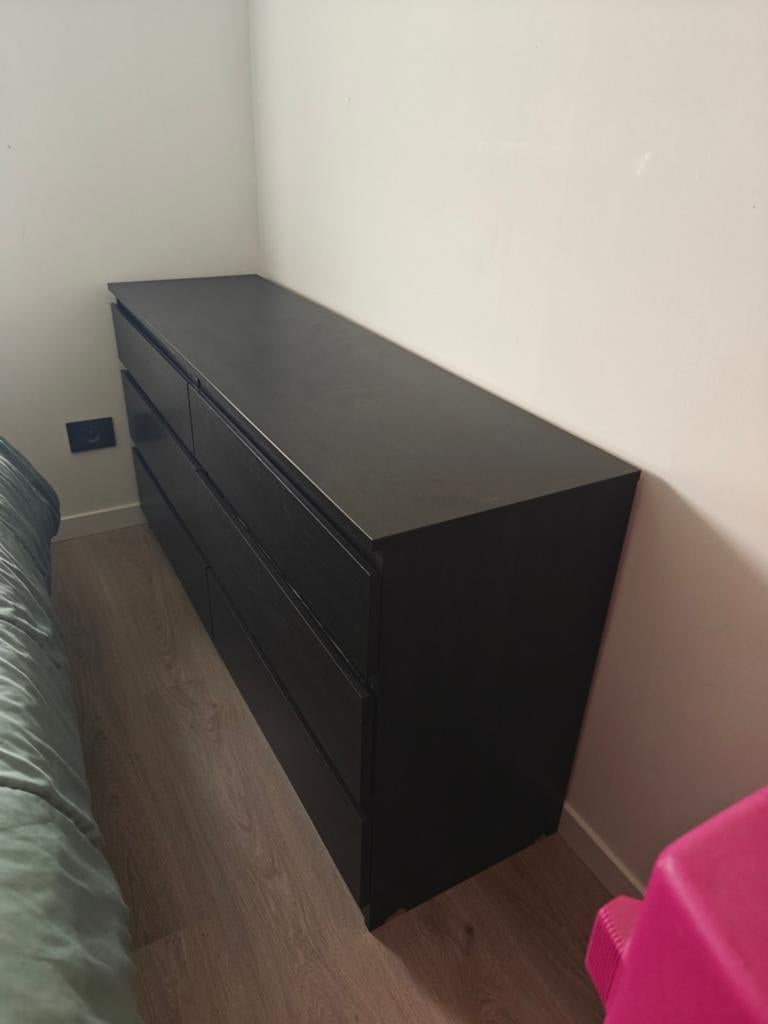Ikea kast met 6 lades in zeer goede staat, Comme neuf, 100 à 150 cm, Enlèvement, Avec tiroir(s)