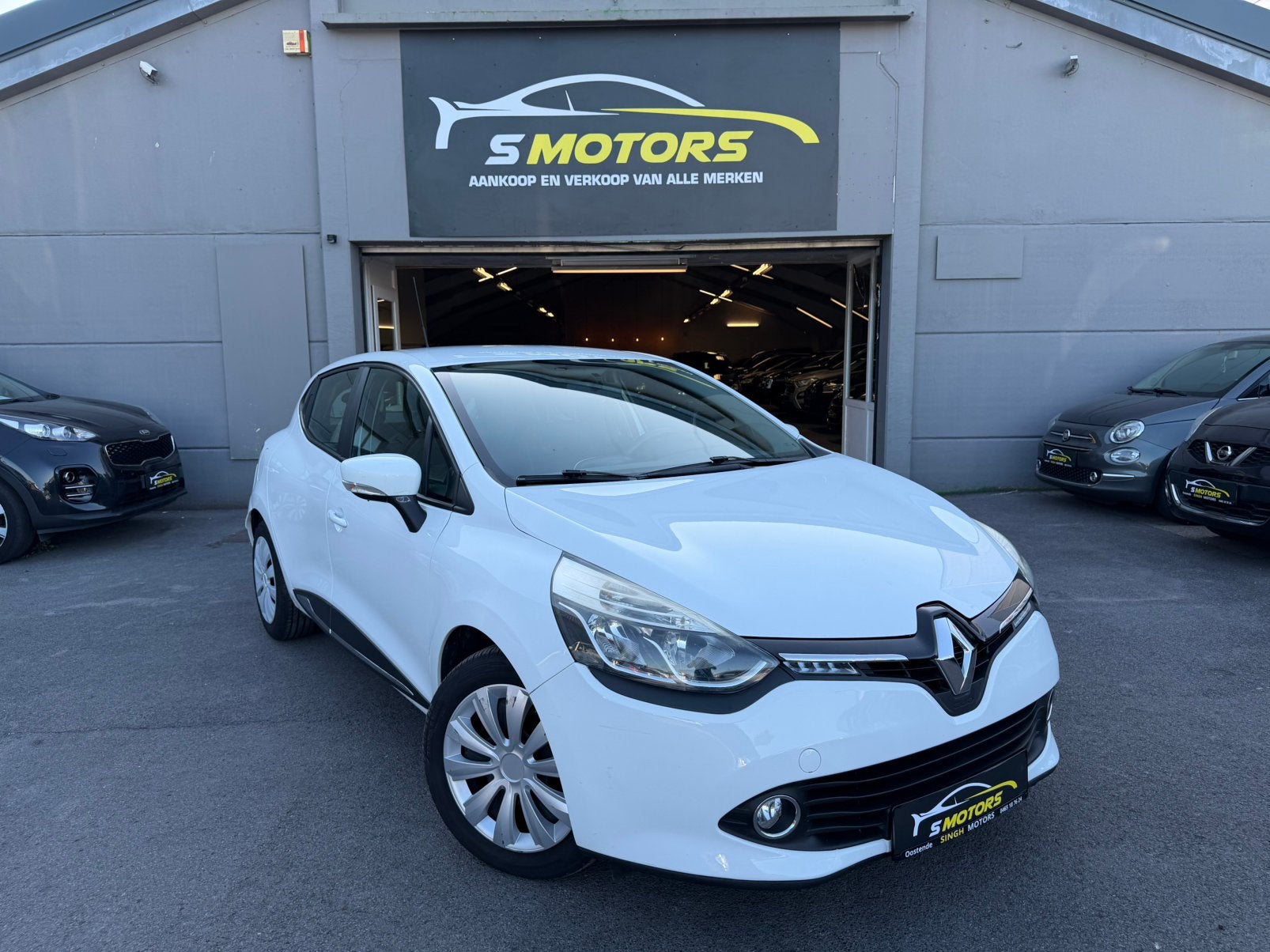 Renault Clio 1.5 dCi | Airco *Gps *Cruise *Euro6b *GARANTIE*, Auto's, Stof, Euro 6, Wit, Bedrijf