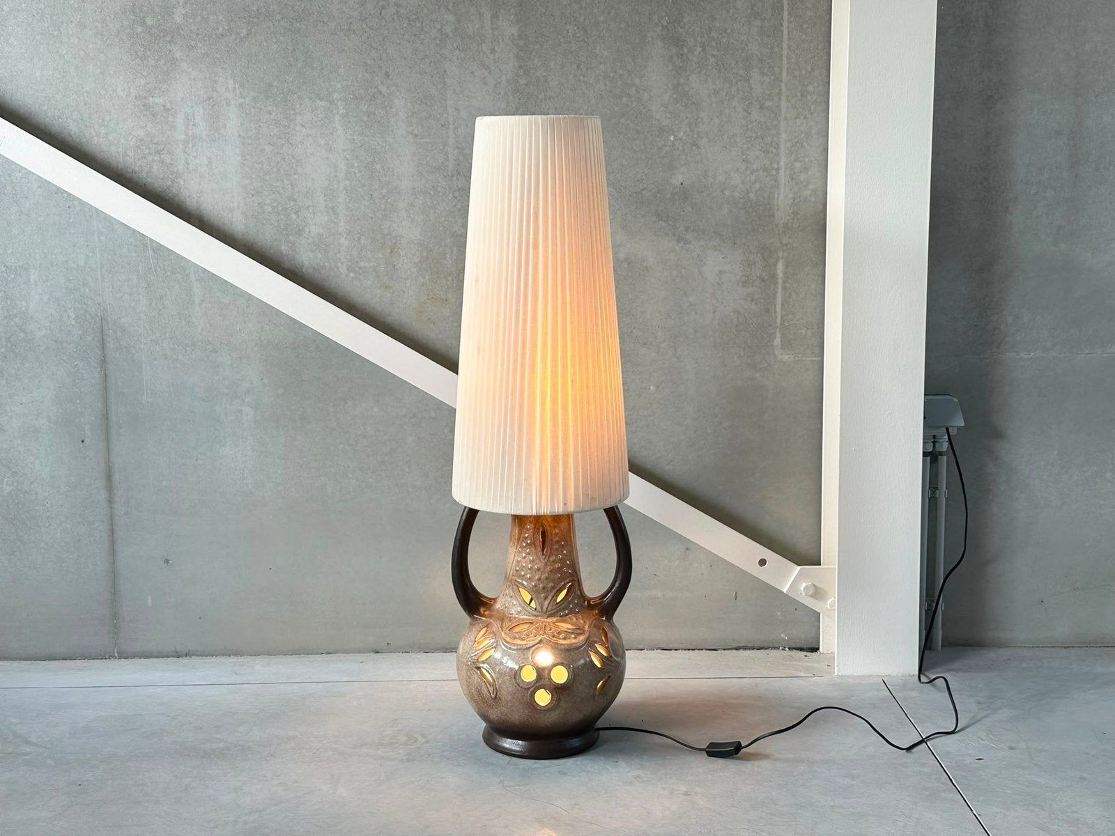 Vintage Fatlava vloerlamp, Enlèvement ou Envoi