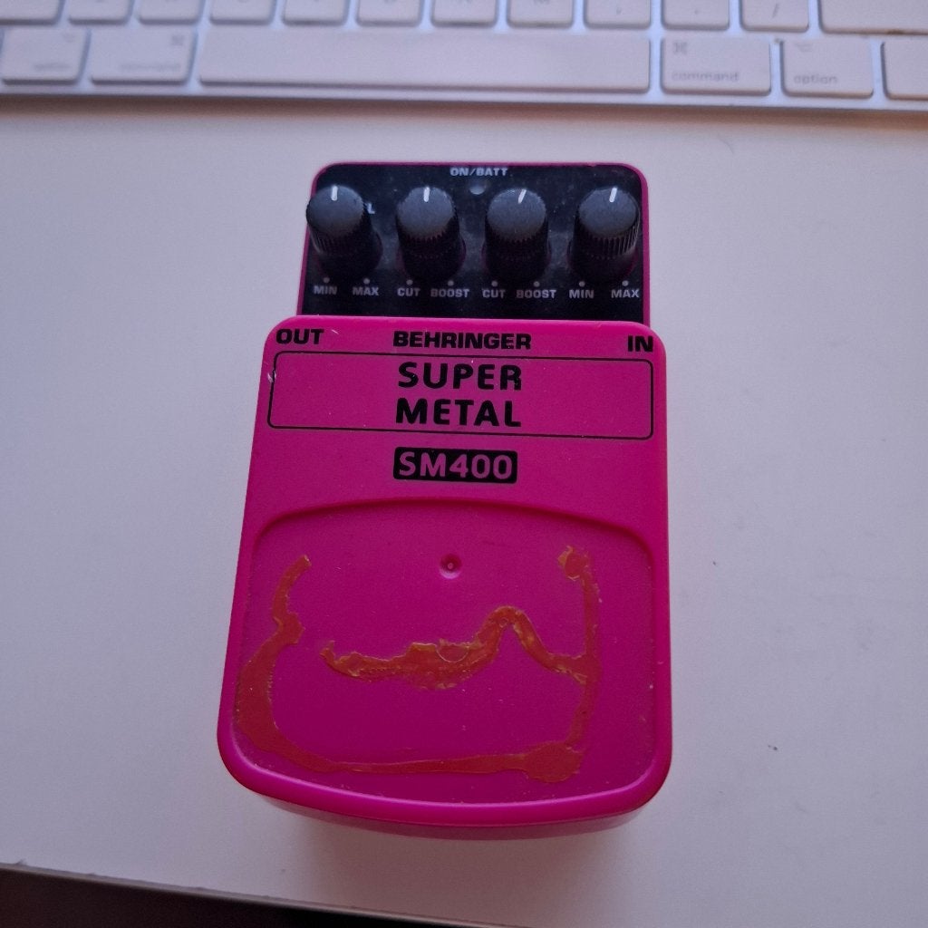 Behringer Heavy Metal Pedaal, Muziek en Instrumenten, Ophalen of Verzenden, Gebruikt, Distortion, Overdrive of Fuzz