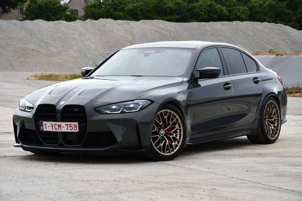 BMW M3 M3 3.0 AS xDrive Competition DRAVITGRAU - PPF- kit 29, Cuir, Argent ou Gris, 375 kW, 2260 kg