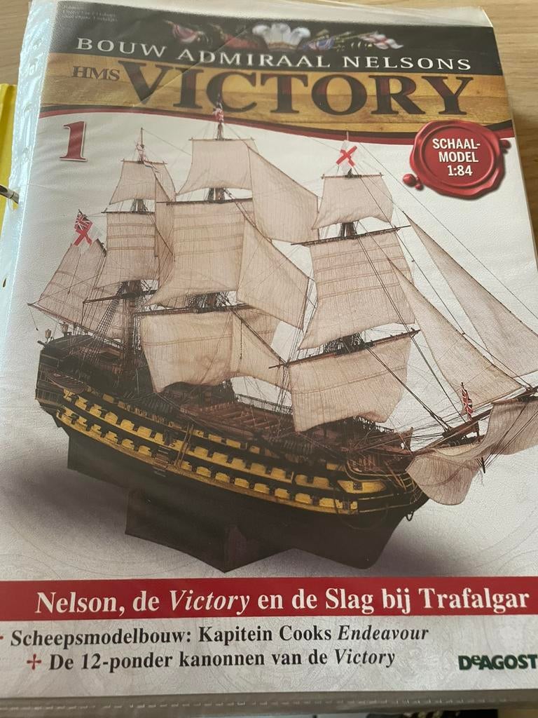 HMS Victory, Hobby en Vrije tijd, Modelbouw | Boten en Schepen, Ophalen, Zo goed als nieuw