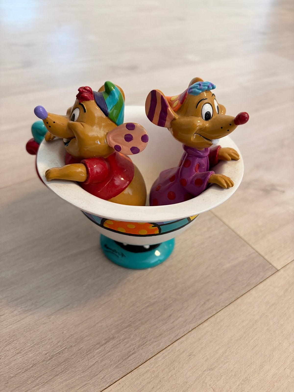 Figurine Disney romero Britto jack et Gus de cendrillon, Enlèvement, Comme neuf