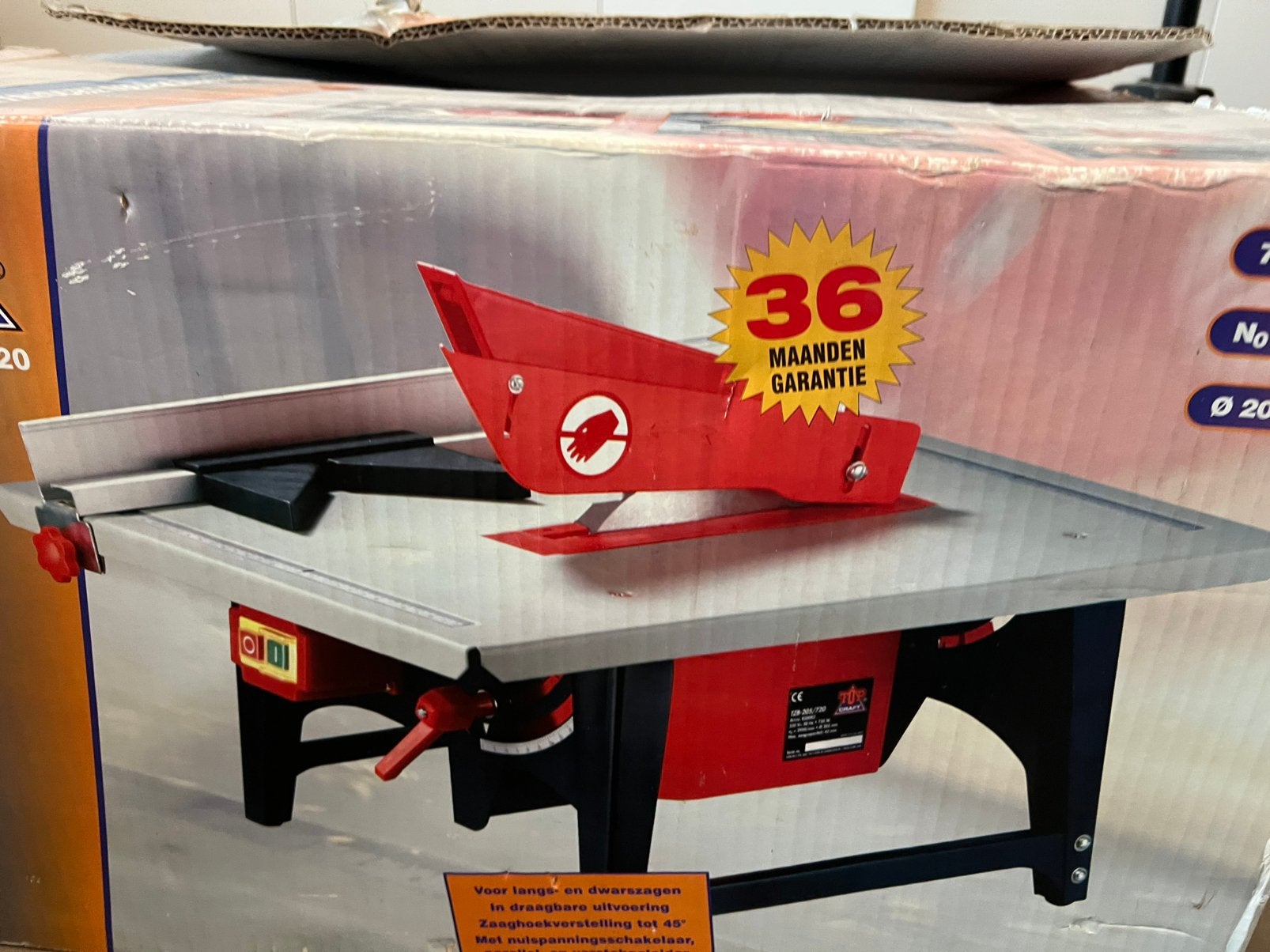 Cirkelzaagtafel TOPCraft, Enlèvement, Comme neuf, Scie circulaire