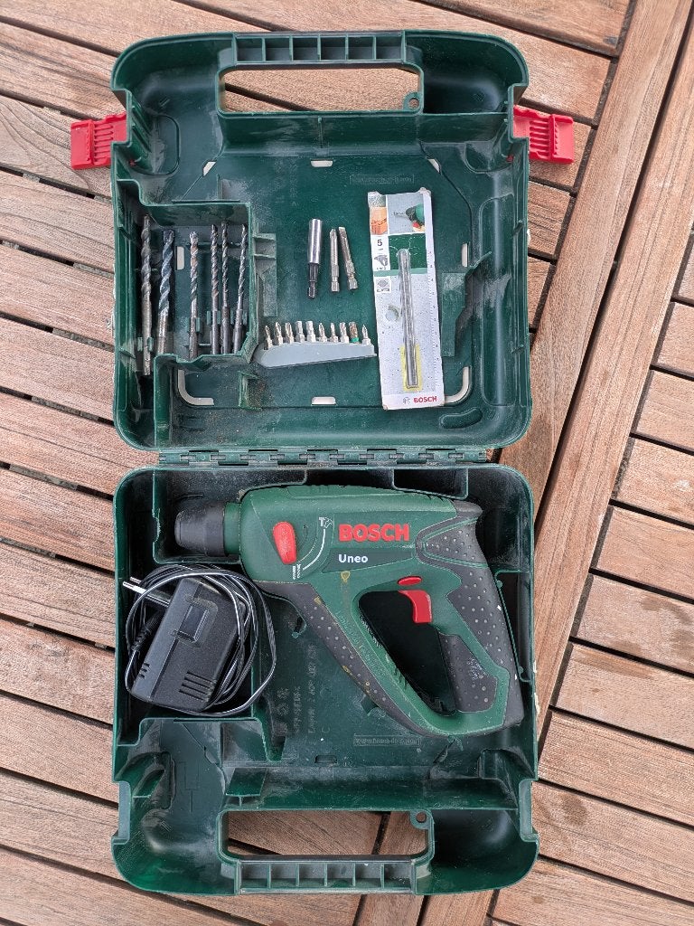 Bosch uneo accu schroef/boormachine, Bricolage & Construction, Outillage | Foreuses, Utilisé, Perceuse, Mécanisme de percussion
