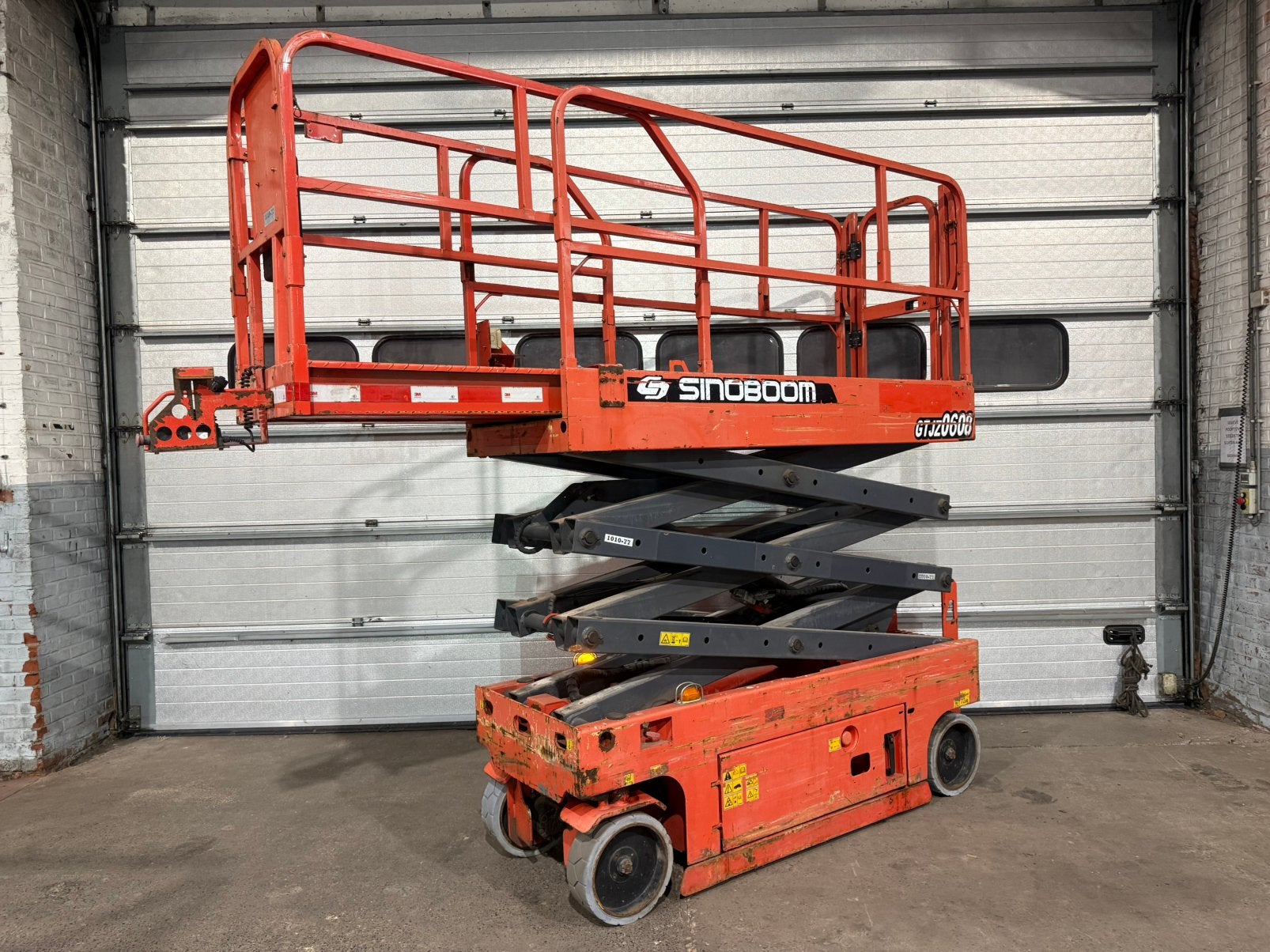Sinoboom GTJZ0608 schaarlift te koop, Ophalen